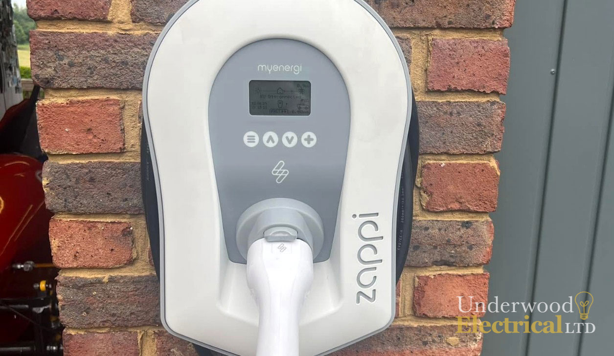 Zappi Smart EV charging can be integrated into a wider home-energy setup