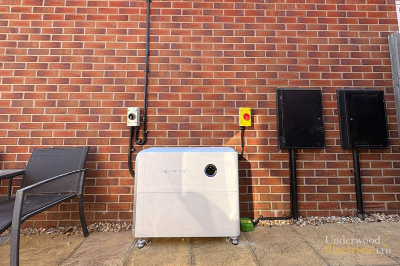 Sigenergy Battery Storage System installation by Underwood Electrical