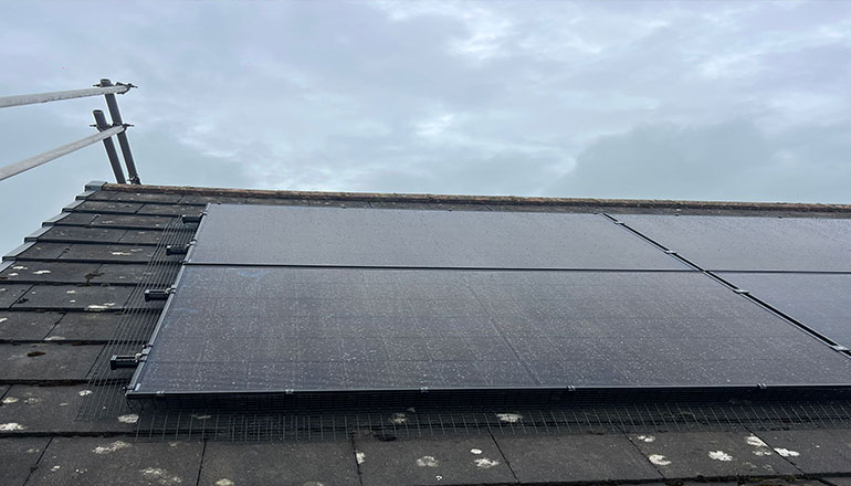 Solar Panel Install - Underwood Electrical