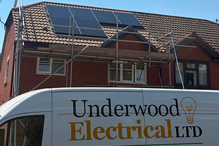 Solar PV & Battery Install - Underwood Electrical Ltd